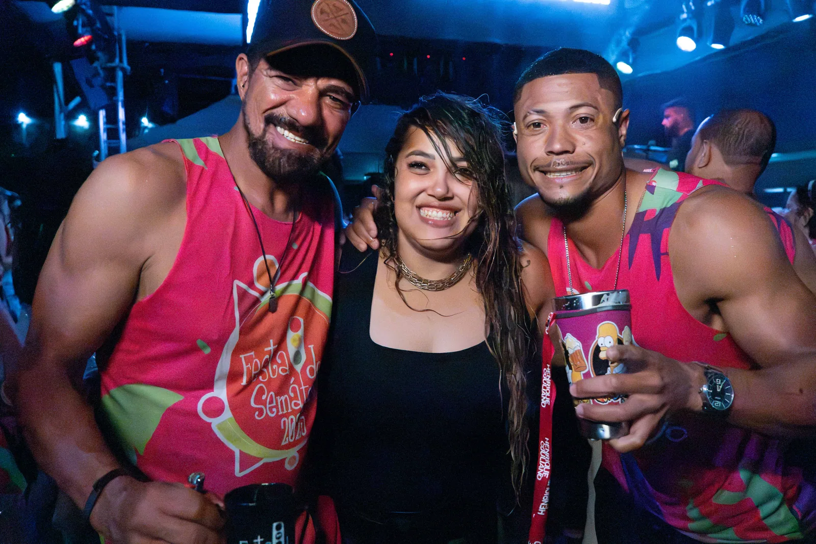 Fotografia social produzida durante a Festa do Semáforo